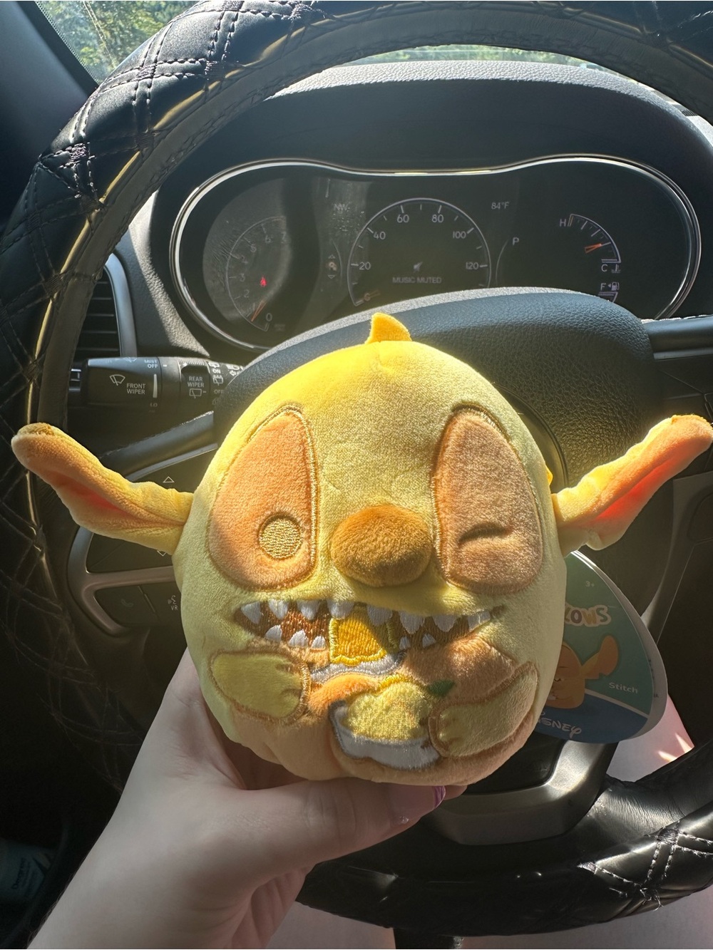 Squishmallow Disney scented edition Stitch Plush - Yellow